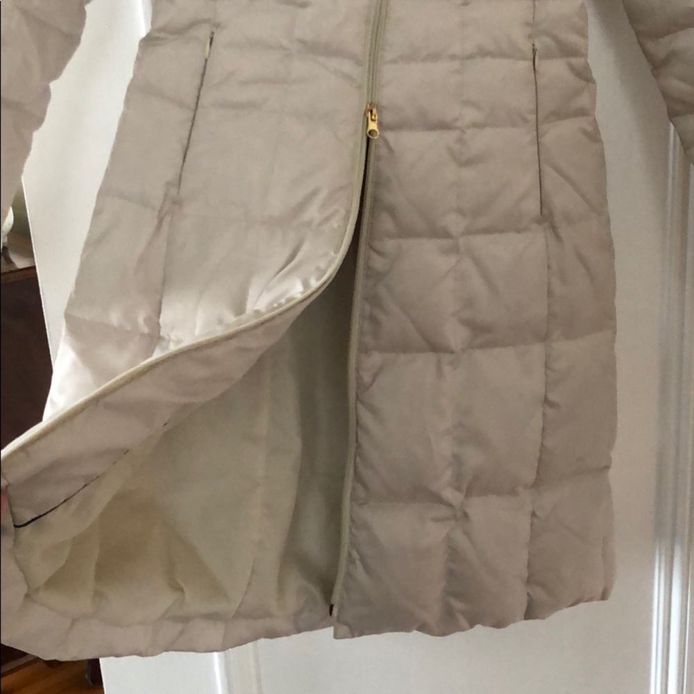 Palma Puffer Jacket Cream White
